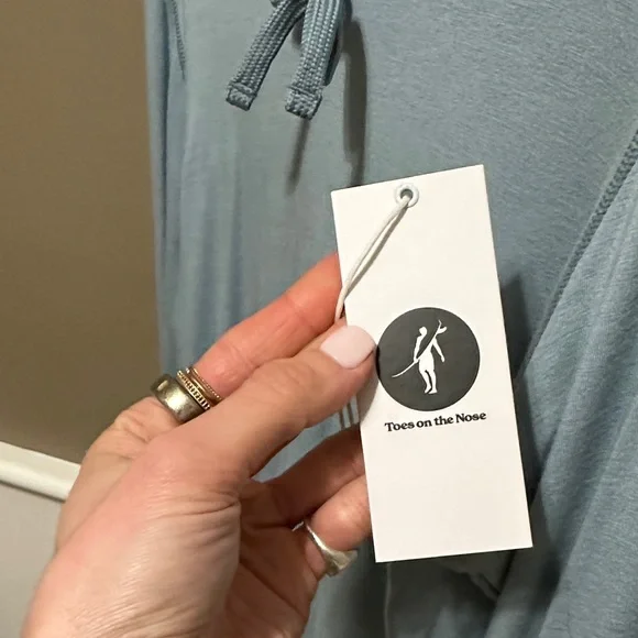 Light Blue Men's Hooded Long-Sleeve Shirt - Picture 3 of 8